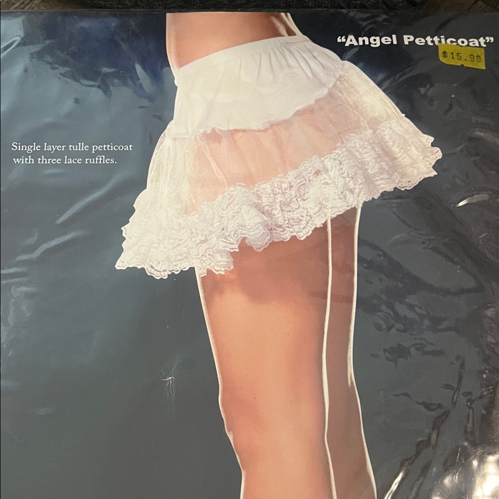 Dreamgirl White Angel Petticoat